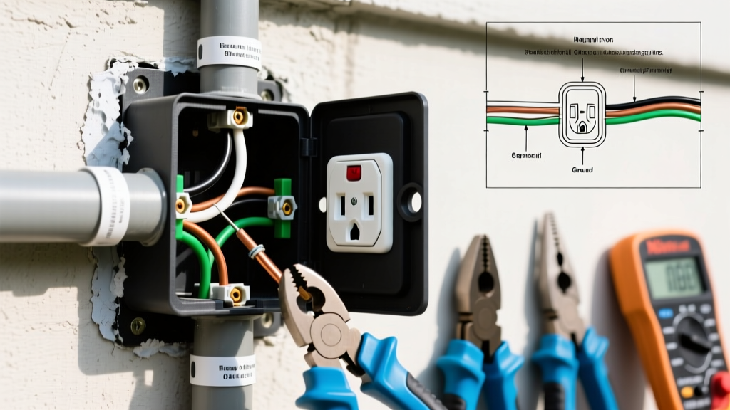 Installing Exterior Electrical Outlet: Beginner Wiring Guide