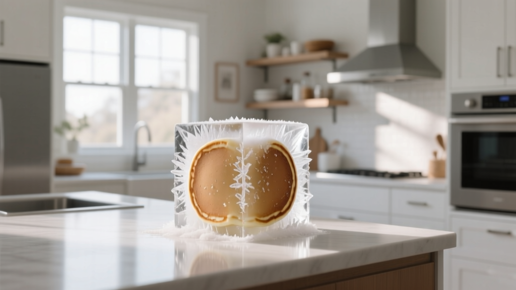Freeze Pancake Batter in Ice Cube Trays for 30-Second...