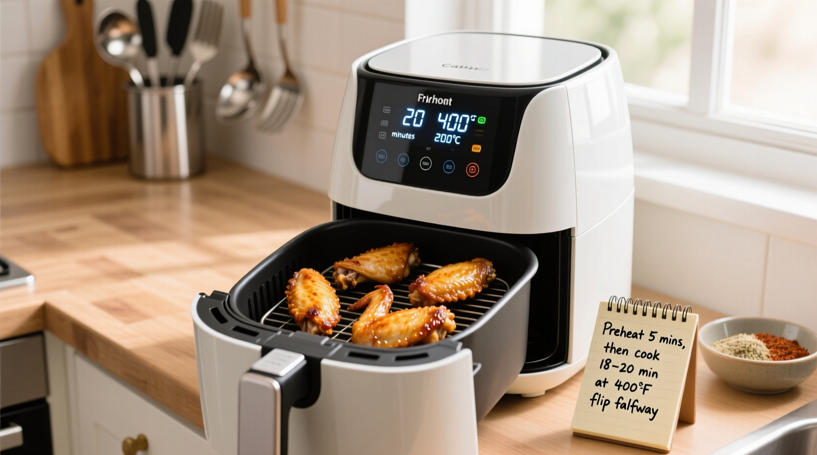 how long to cook wings in air fryer