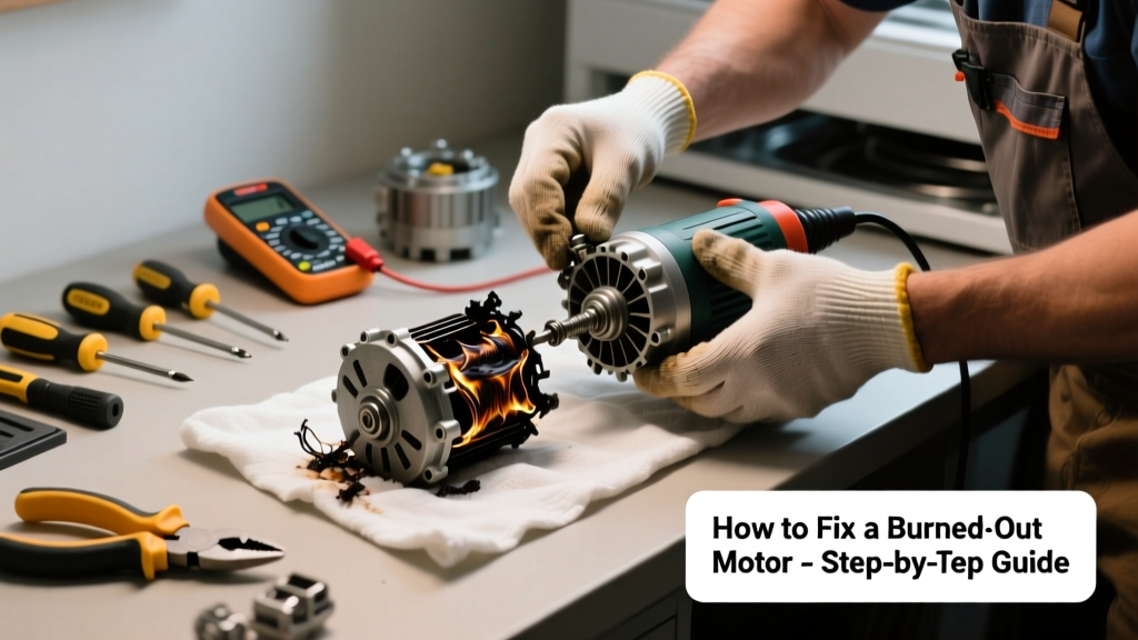 How to Fix a Burned-Out Motor in Appliances or Tools