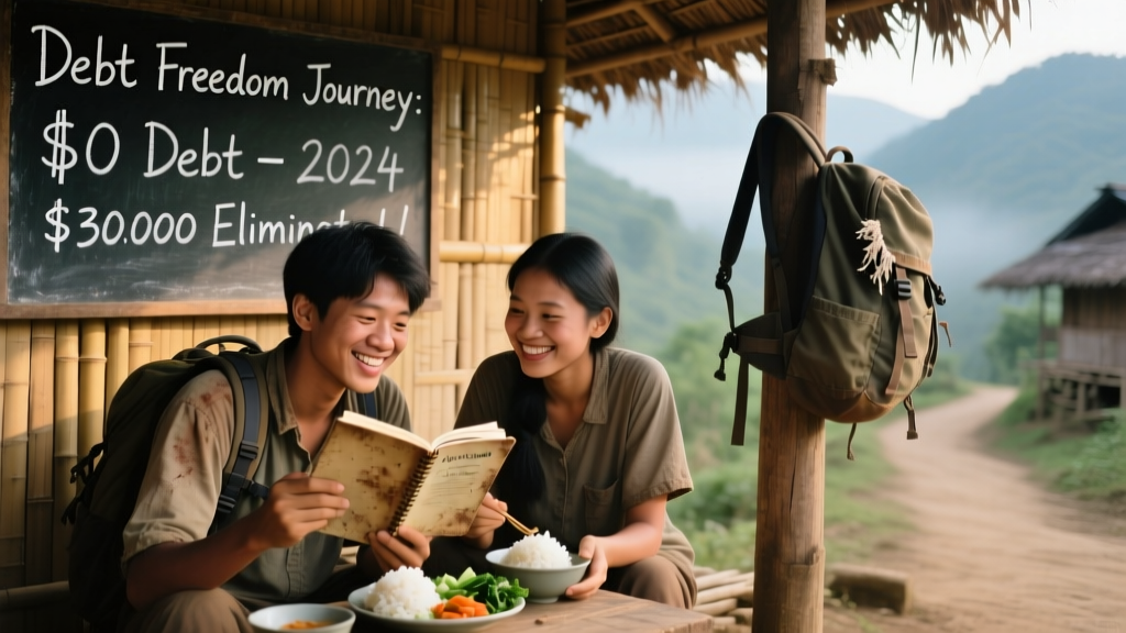 How We Eliminated $30,000 in Credit Card Debt — A Real Backpacker’s Zero-Budget Debt Payoff Story