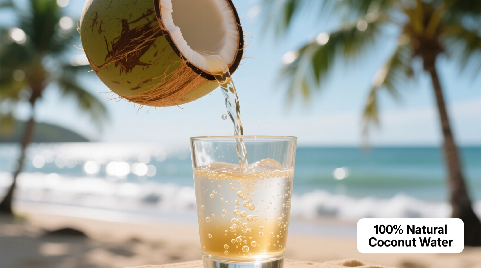 Coconut Water Taste: Mildly Sweet with Nutty Notes