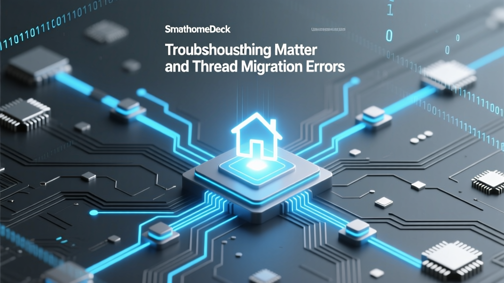 Troubleshooting Matter and Thread Migration Errors