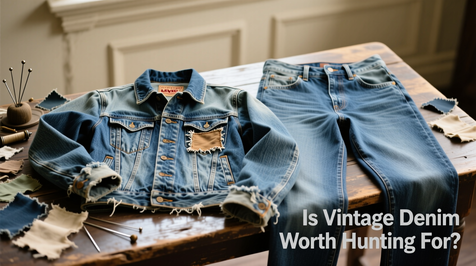 is vintage denim worth hunting for or is new sustainable denim just as cool