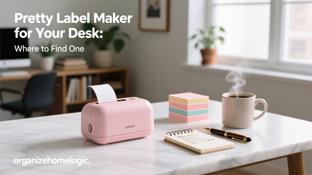 Pretty Label Maker for Your Desk: Where to Find One