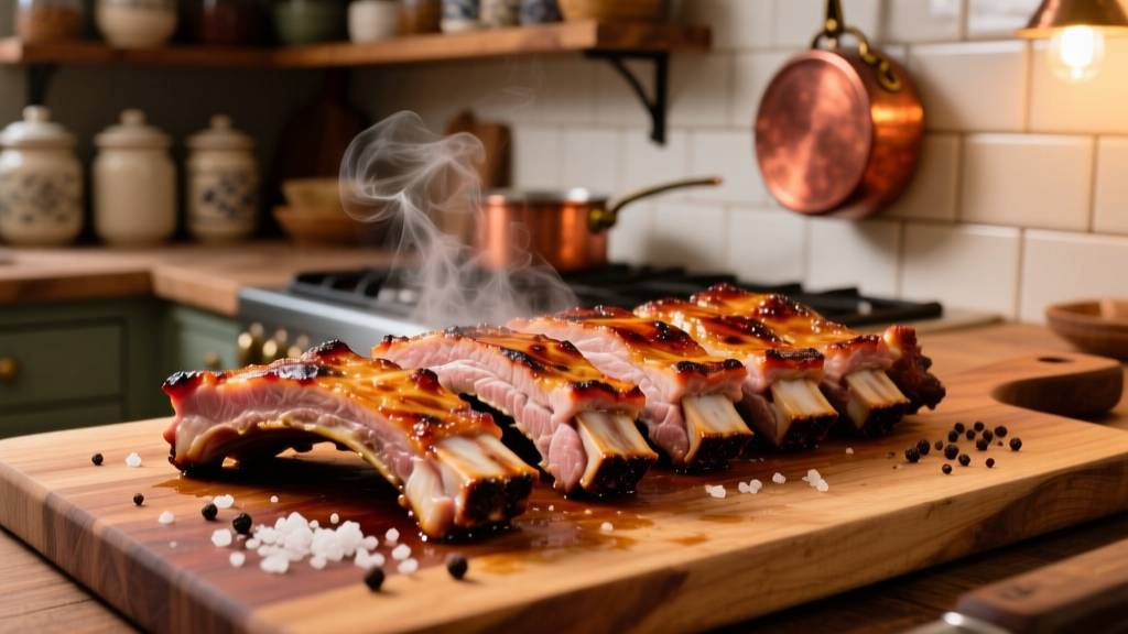 Boneless Pork Loin Ribs in Air Fryer: Crispy & Juicy