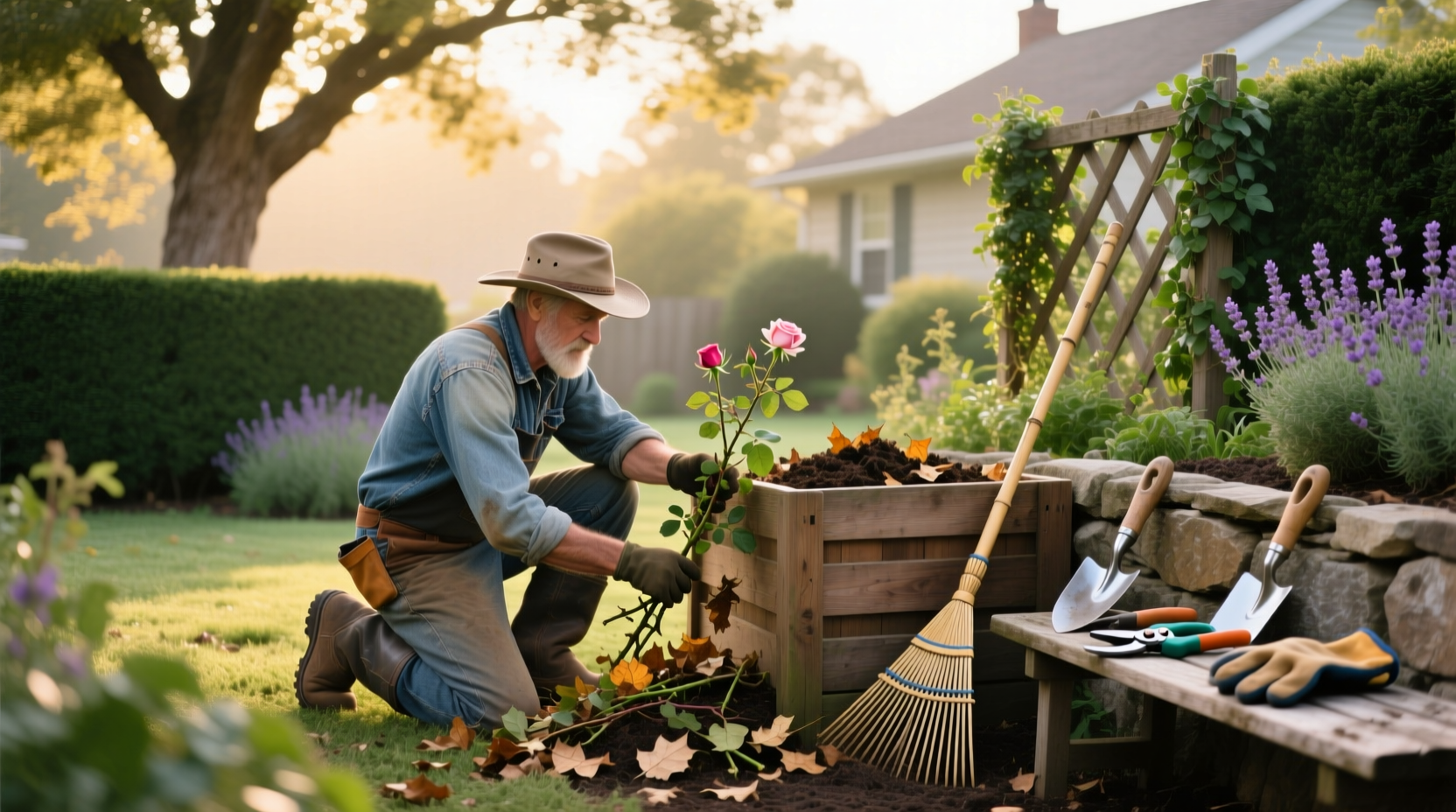 garden cleanup practices