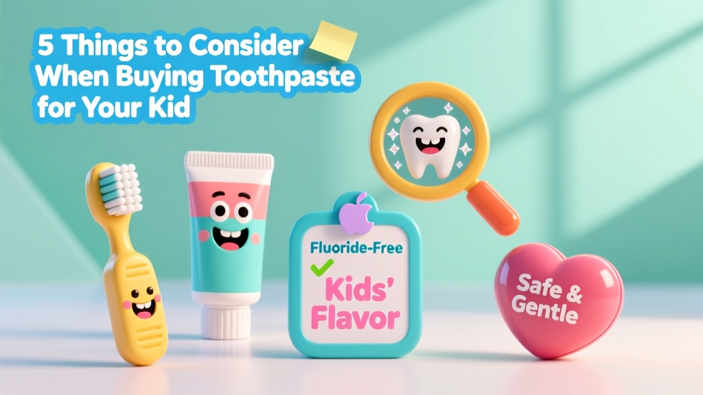 5 Things To Consider When Buying Toothpaste For Your Kid (Video Guide)