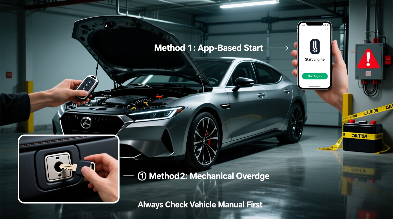 how can i start a car without a key
