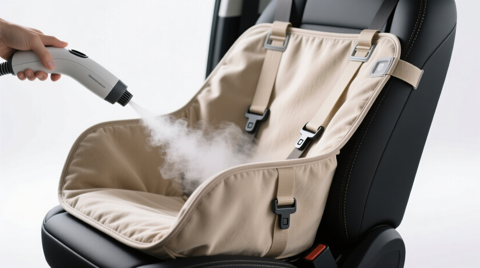how to clean pet car seat covers without damaging velcro