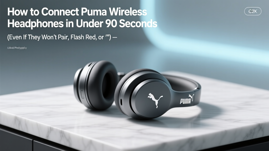 How to Connect Puma Wireless Headphones (2026)