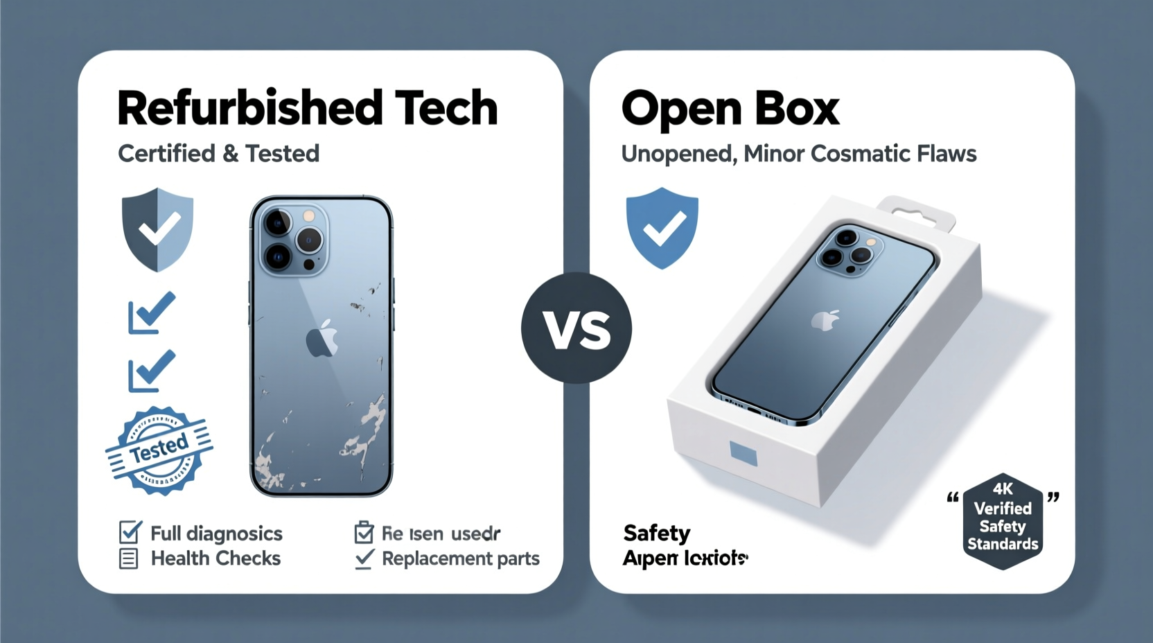 refurbished tech vs open box what is the difference and which is safer