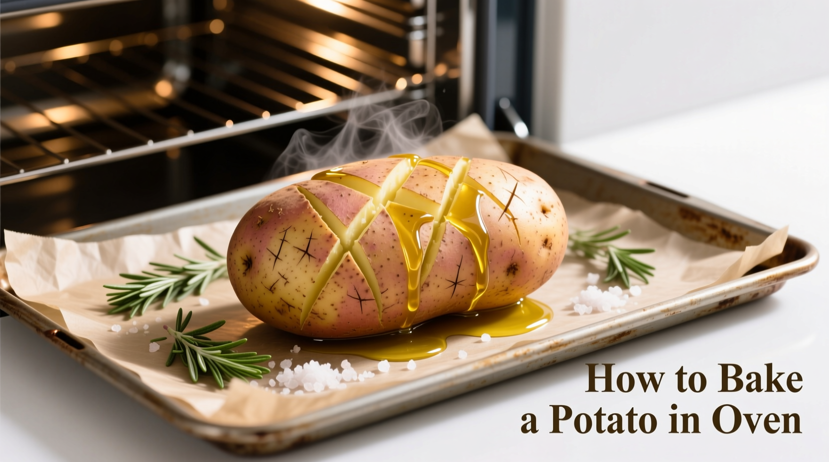 Perfect Oven-Baked Potato: Foolproof Method in 60 Minutes