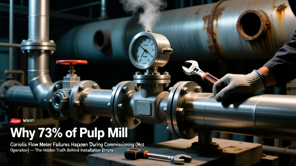 Why 73% of Pulp Mill Coriolis Meters Fail at Commissioning