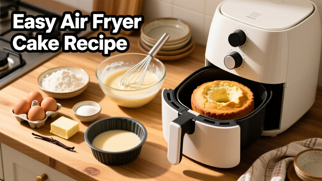 How to Bake Cake in an Air Fryer Oven (Easy Guide)