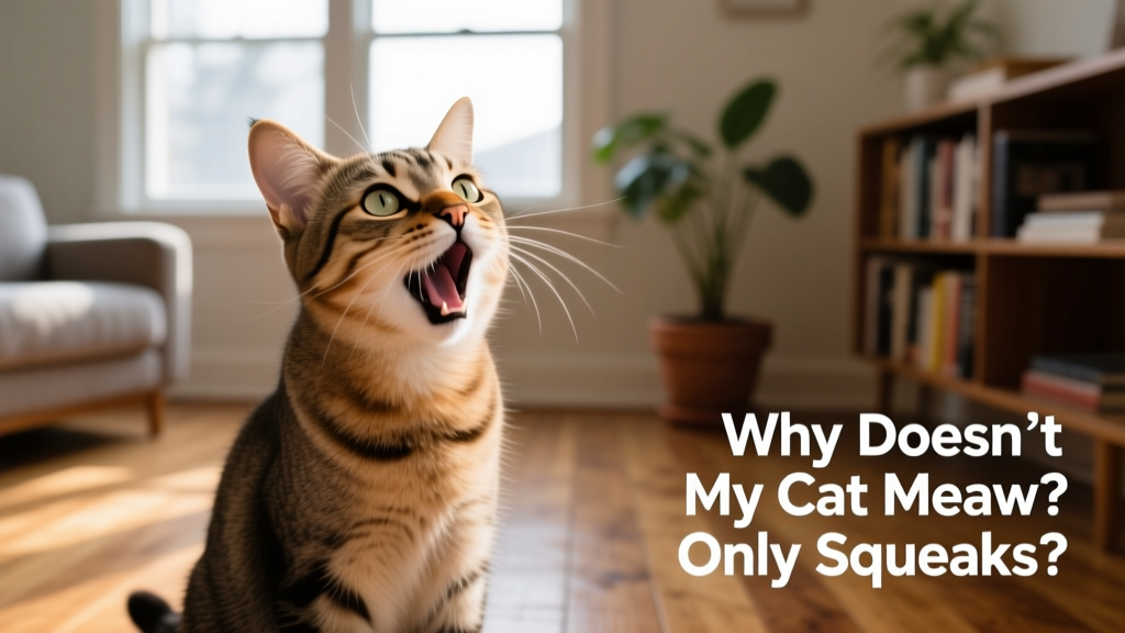 Why Doesn’t My Cat Meow and Only Squeaks? Feline Behavior Explained
