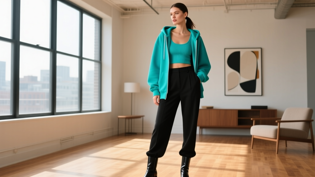 How to Style an Oversized Workout Hoodie Like a Pro