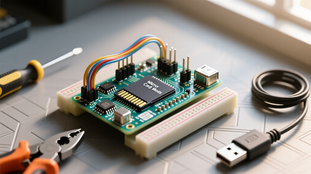 How to Wire and Debug an Arduino Micro SD Card Module (SPI Datalogger)