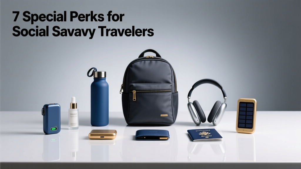 7 Special Perks For Social Savvy Travelers: Real Benefits Backed by Field Testing