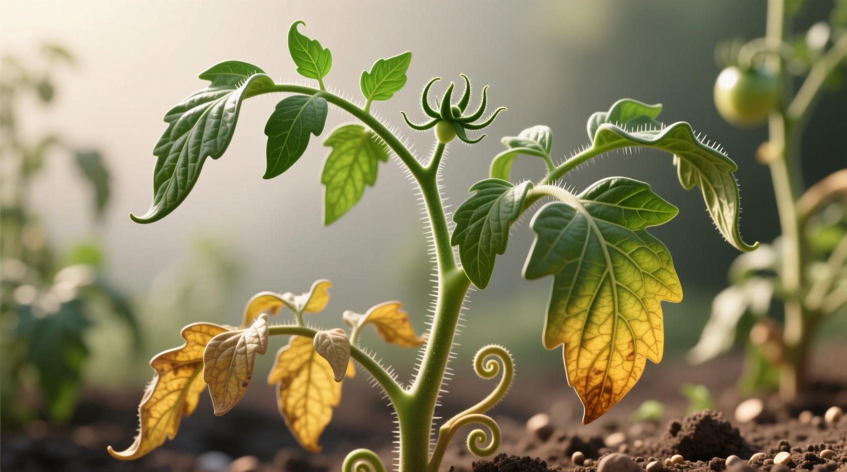 Tomato Leaves Curling Upward: Causes & Fixes