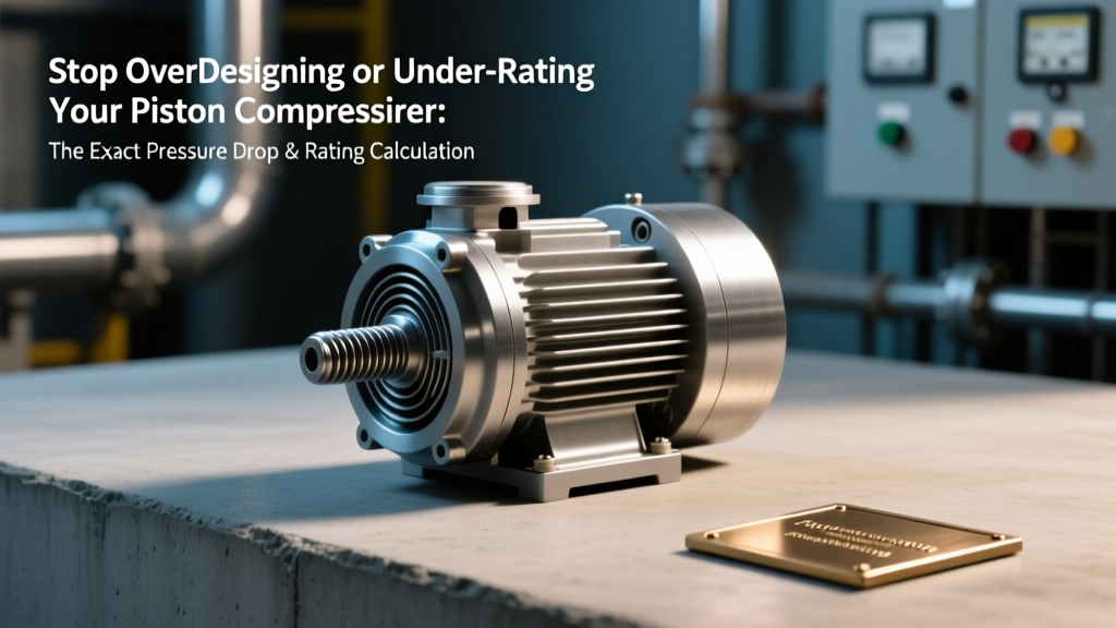Piston Compressor Pressure Drop & Rating Calculations