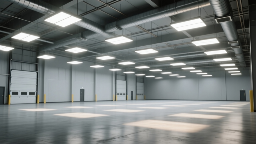 ASHRAE 90.1-2022 Warehouse Lighting Power Density Violation