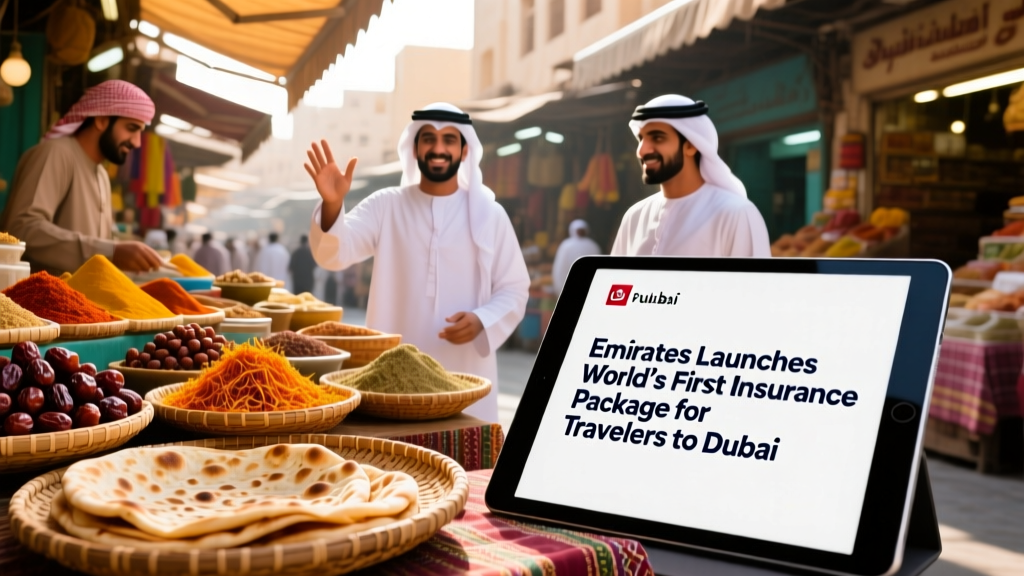 Emirates Launches World’s First Insurance Package for Travelers to Dubai: A Culinary & Cultural Safety Net