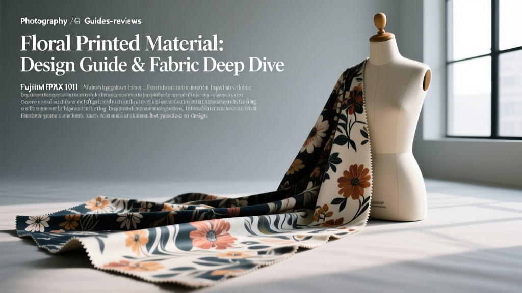 Floral Printed Material: Design Guide & Fabric Deep Dive