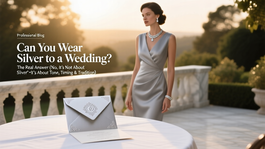 Can You Wear Silver to a Wedding? (2026)