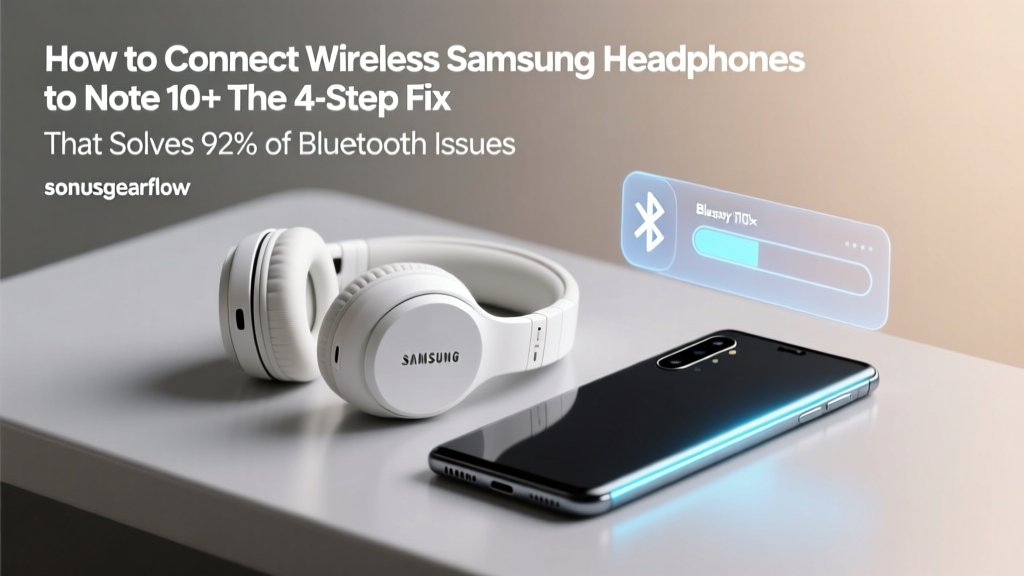 Samsung Headphones to Note 10+: Pairing Fix (2026)