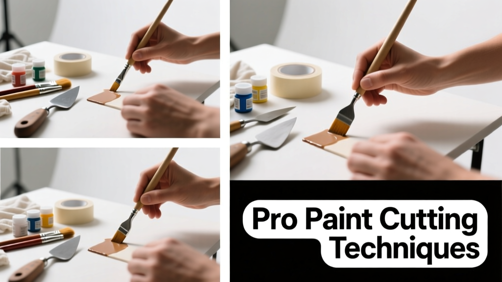 How to Cut In Paint Like a Pro Painter