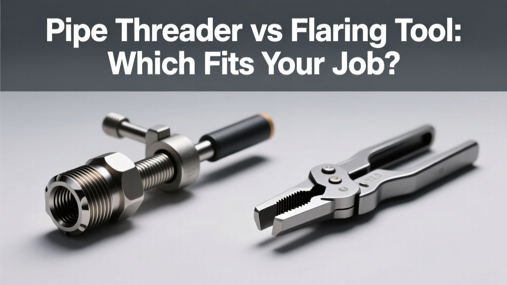 Pipe Threader vs Flaring Tool: Which Fits Your Job?