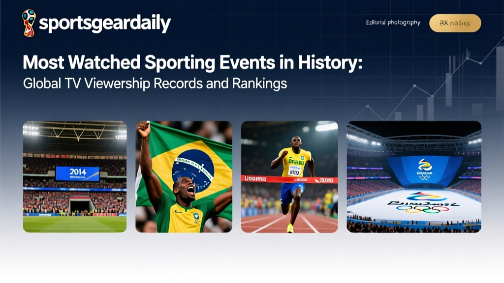 Most Watched Sporting Events in History: Global TV Viewership Records and Rankings