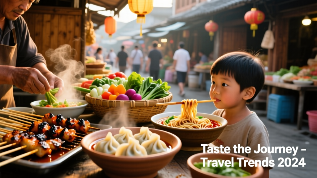 The 2024 Global Travel Trends Reshaping Culinary Tourism