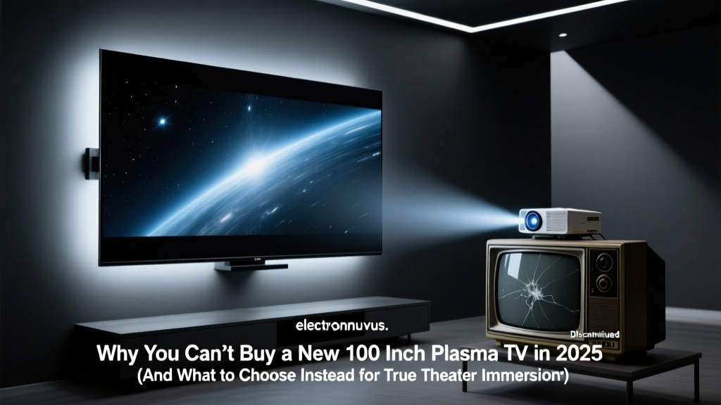 Why You Can’t Buy a New 100 Inch Plasma TV in 2025 (And What to Choose Instead for True Theater Immersion)