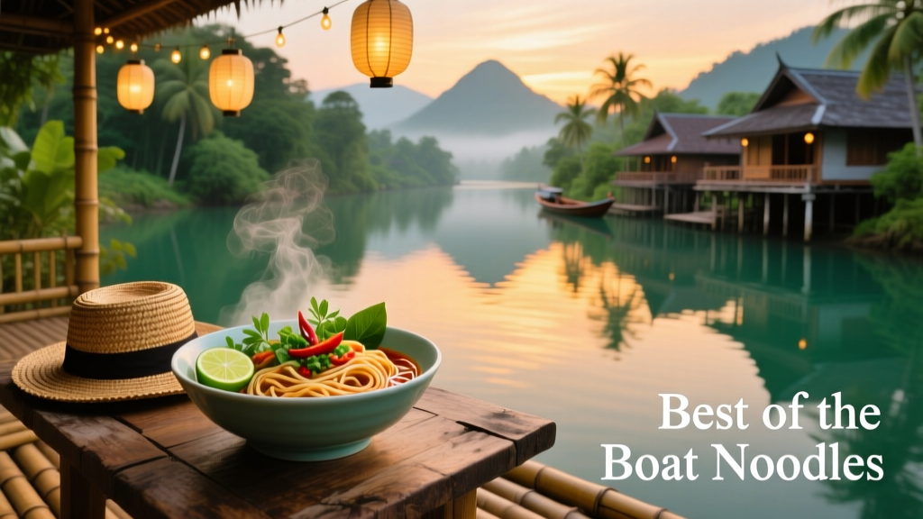 Best of the Boat Noodles: A Culinary Deep Dive into Bangkok’s Iconic Street Food Phenomenon
