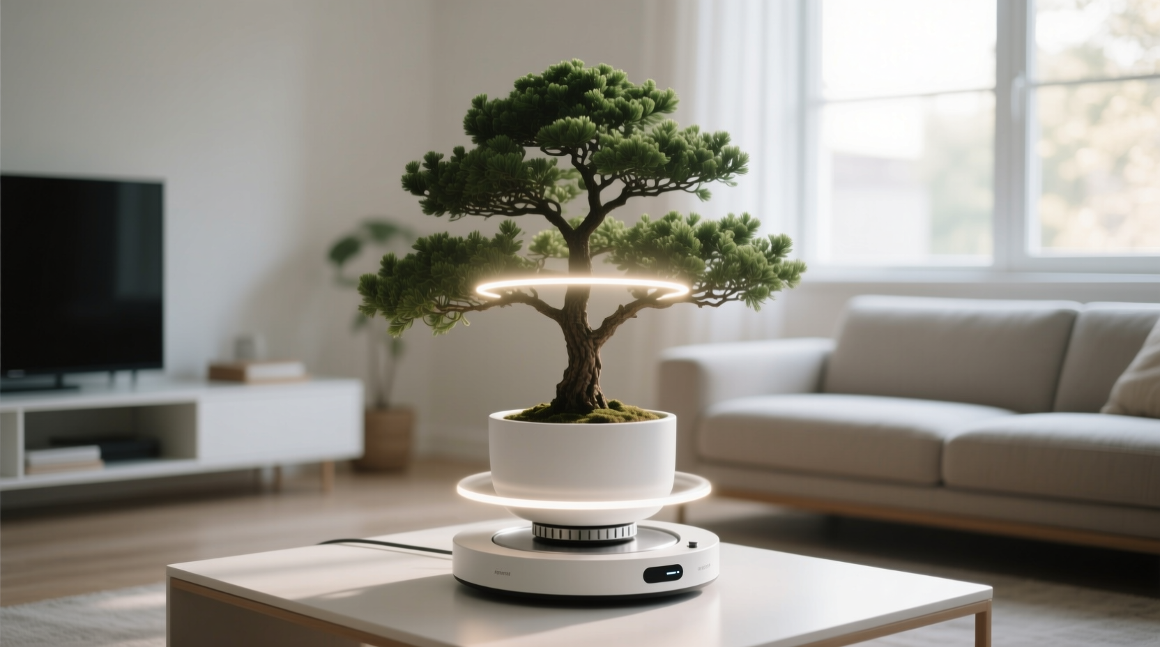 is a rotating tree stand actually worth it for even light distribution or just noisy overkill