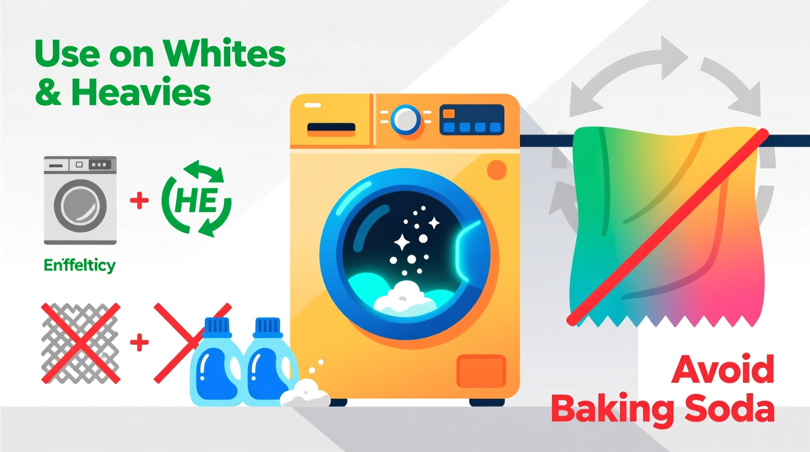 baking soda in laundry when it helps and hurts