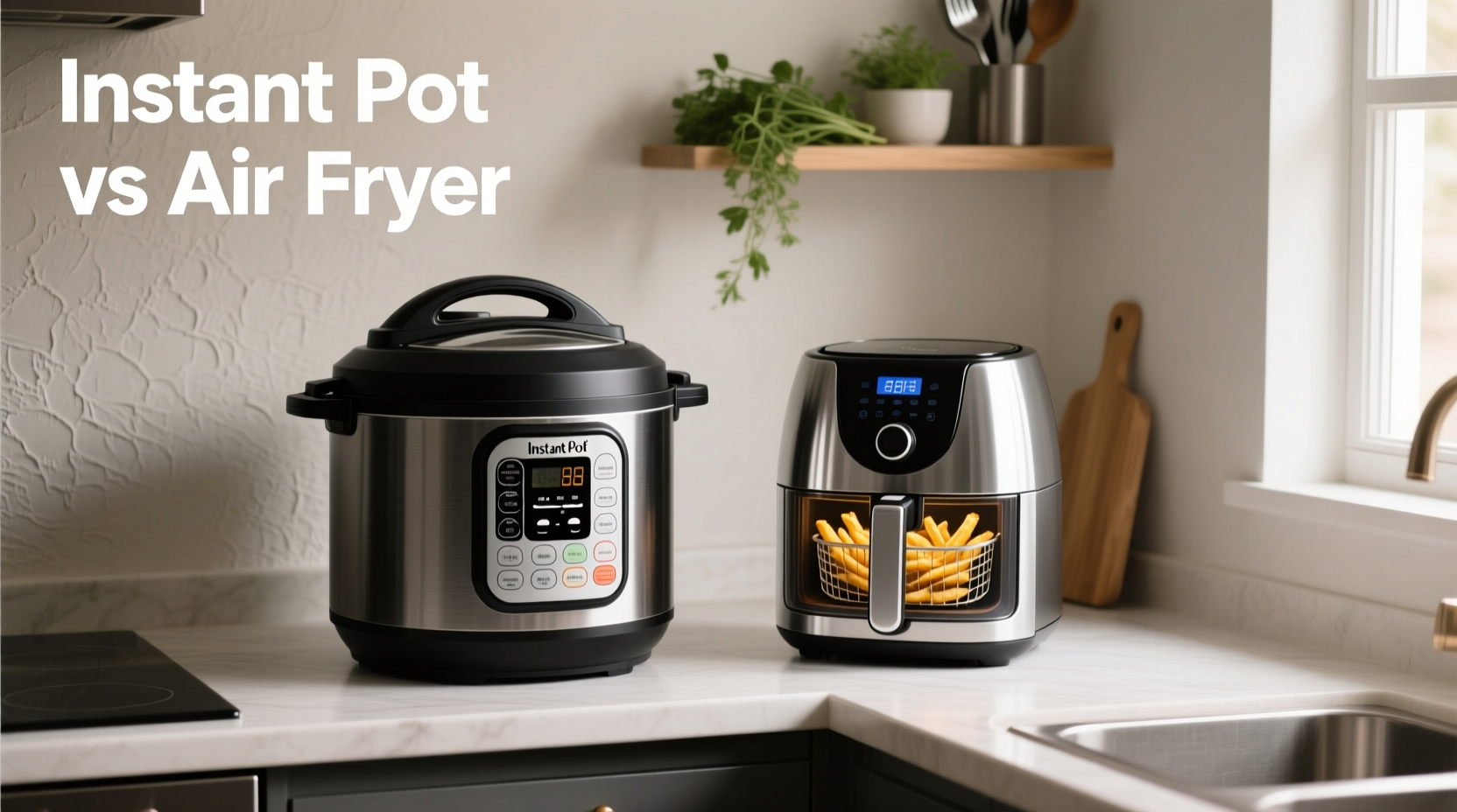 instant pot vs air fryer if you can only buy one for a small kitchen