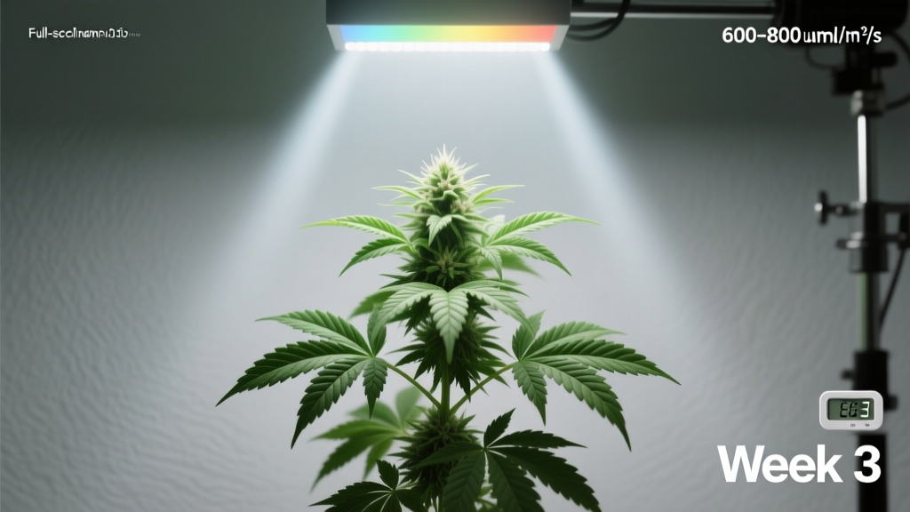 Indoor Marijuana Light Needs: Hours, Spectrum & Intensity