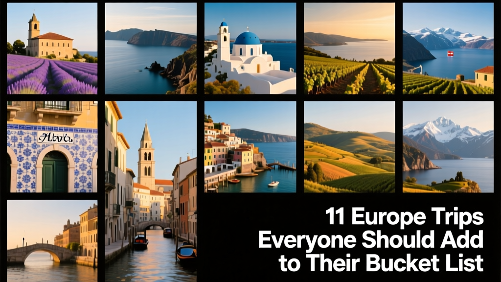 11 Trips In Europe Everyone Should Add To Their Bucket List