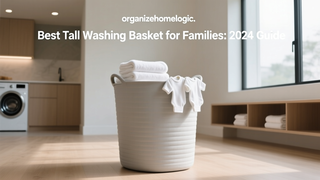 Best Tall Washing Basket for Families: 2024 Guide