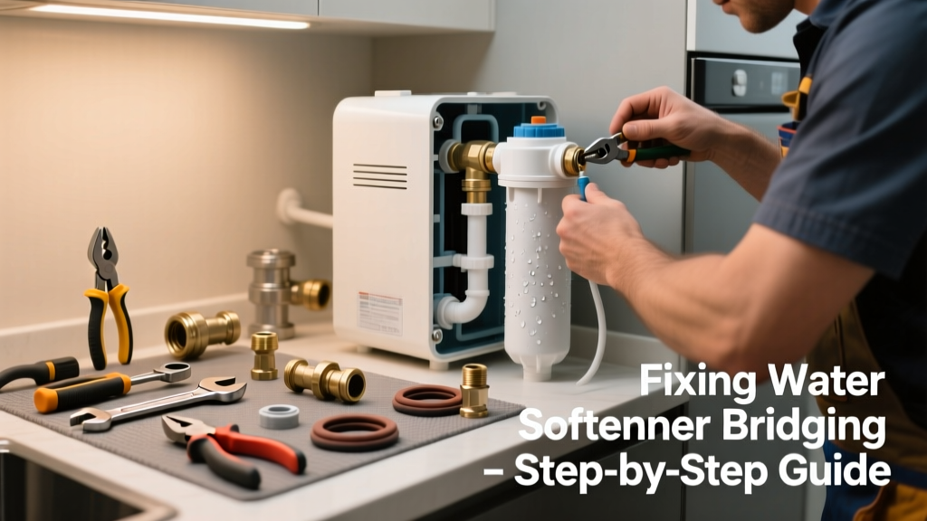 Fixing Water Softener Bridging in the Kitchen