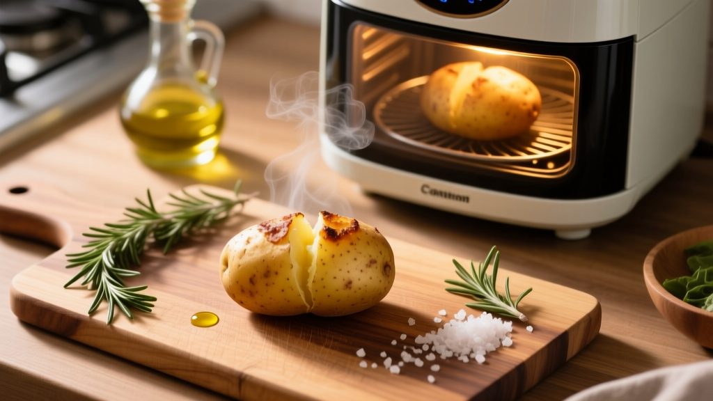 How to Cook a Baked Potato in an Instant Air Fryer