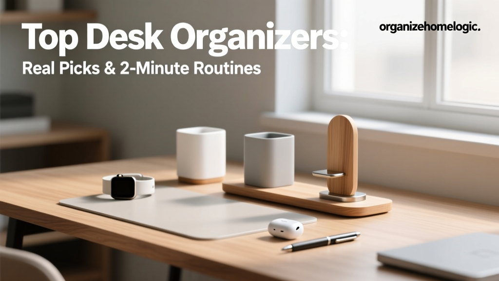 Top Desk Organizers: Real Picks & 2-Minute Routines