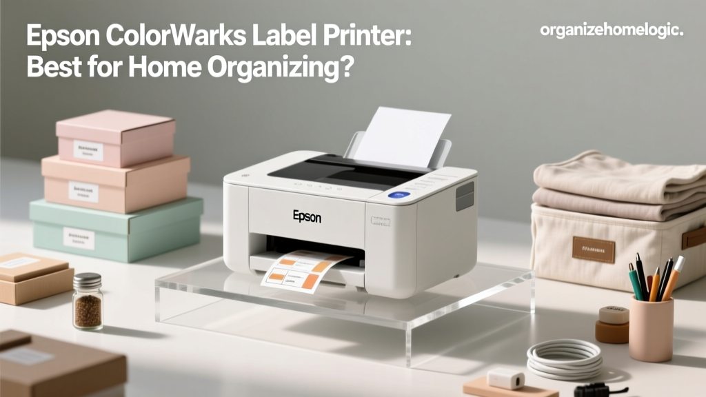 Epson ColorWorks Label Printer: Best for Home Organizing?