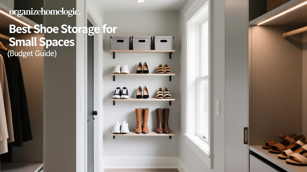 Best Shoe Storage for Small Spaces (Budget Guide)