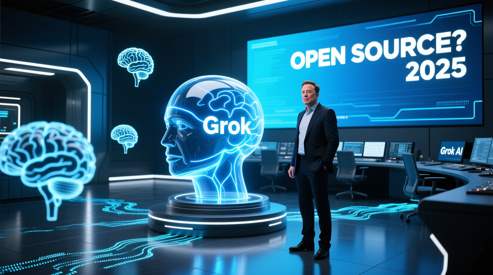 if musk wants ai for the world why not open source all the grok models