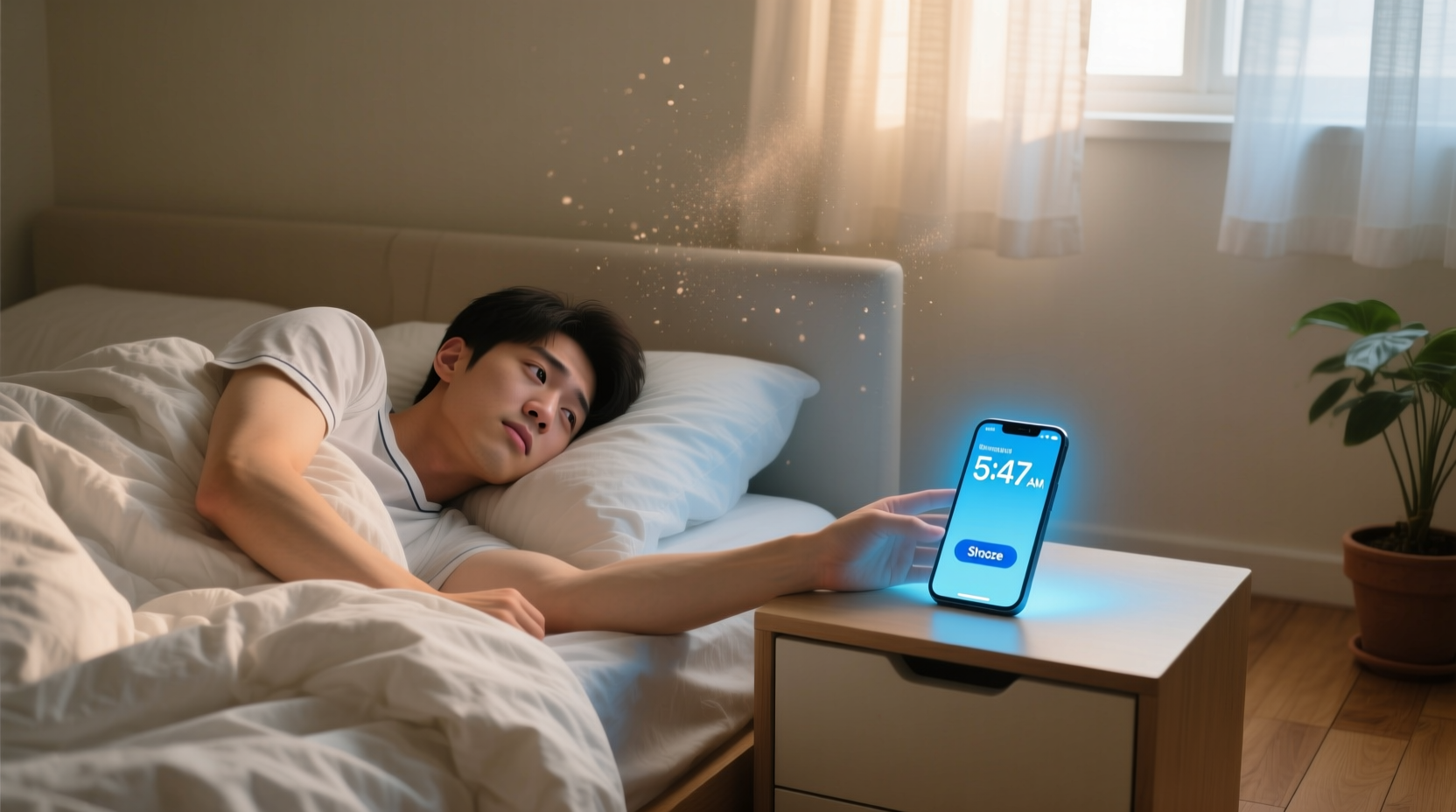 use your snooze alarm to stay on task in the morning