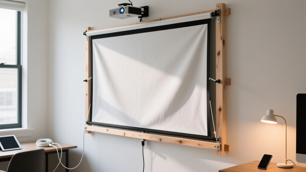 DIY vs. Commercial Projector Screens: 7 Tests Compared